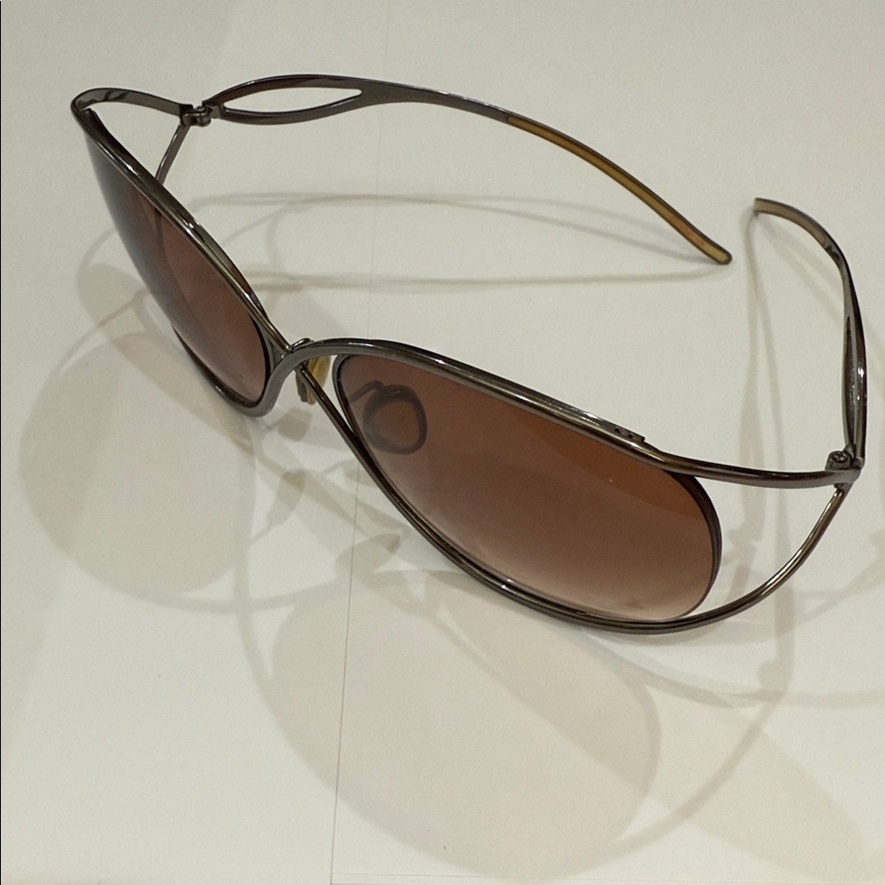 Elegant Christian Roth Vintage Sunglasses with Metallic Frame
